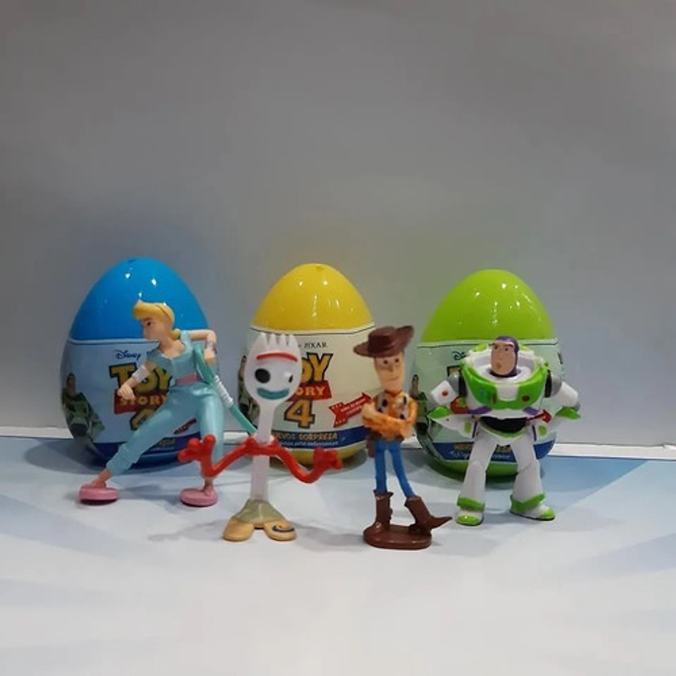 Coleccion Toystory Woody Buzz Rex Bobeep Forky 6cm 3