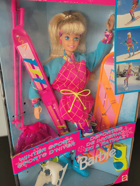 Barbie Winter Sport 1994 Deportes De Invierno Coleccionable