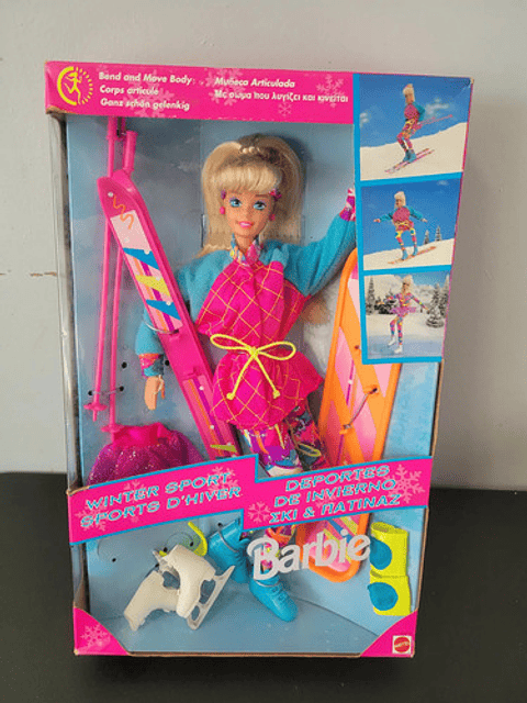 Barbie Winter Sport 1994 Deportes De Invierno Coleccionable
