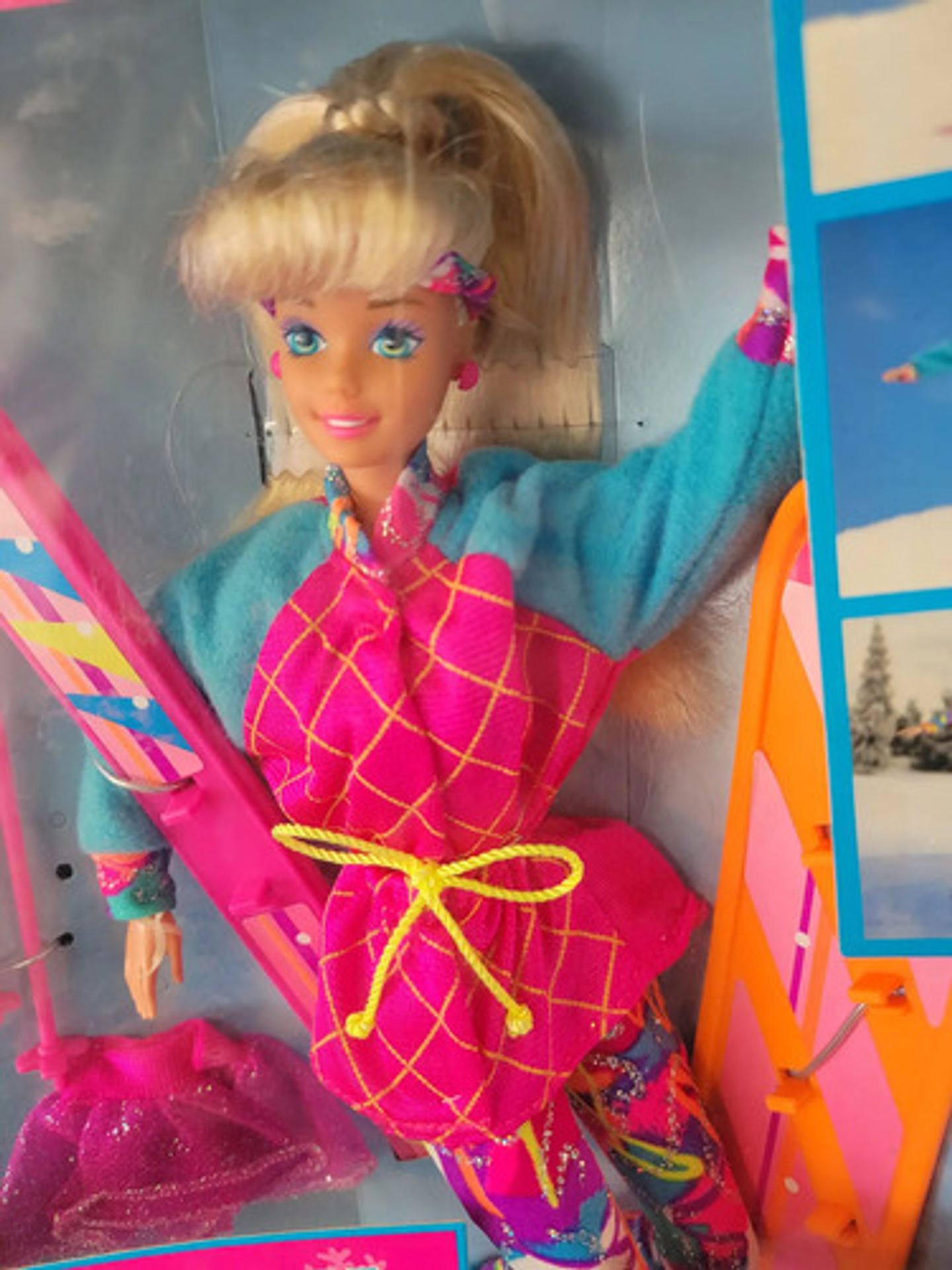 Barbie Winter Sport 1994 Deportes De Invierno Coleccionable 3