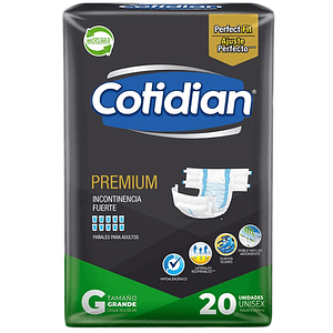 Pañal Adulto Cotidian Premium G