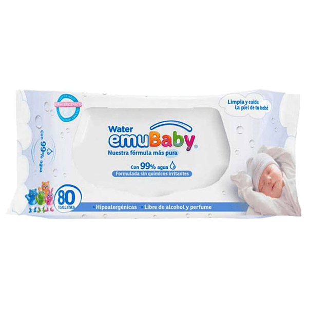 Toalla Húmeda Emubaby Water 80 1