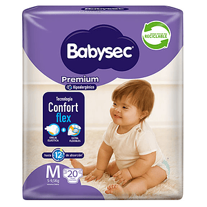 Pañal Babysec Premium M