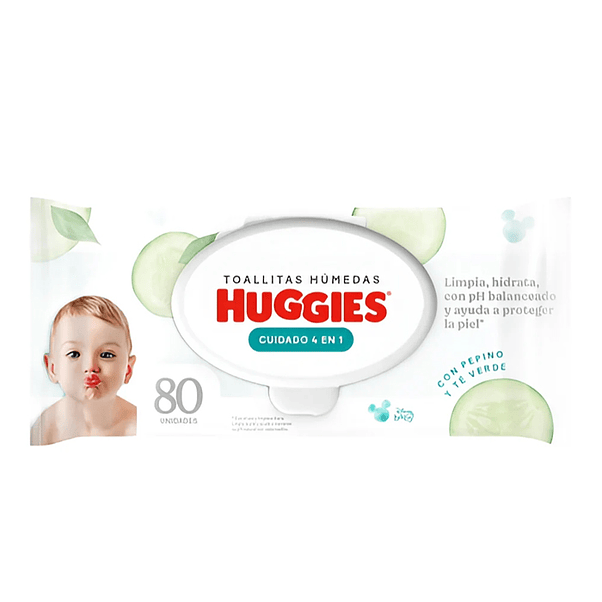 Toalla Húmeda Huggies 4En1 80 1
