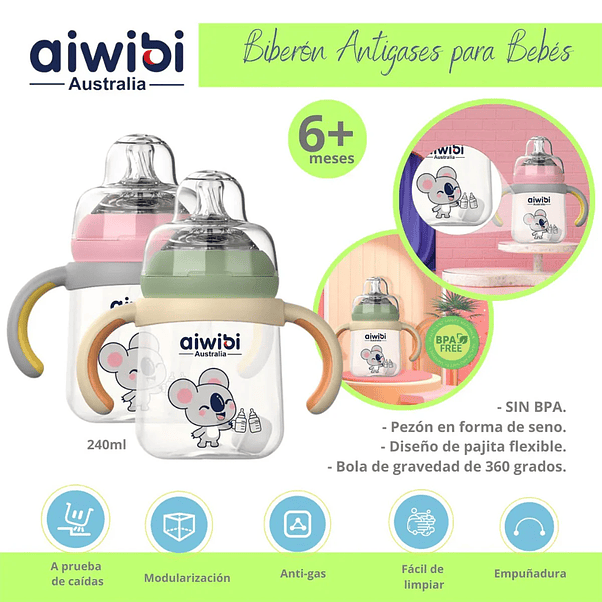 Mamadera Aiwibi 240Ml 4