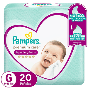 Pañal Pampers Premium Care G