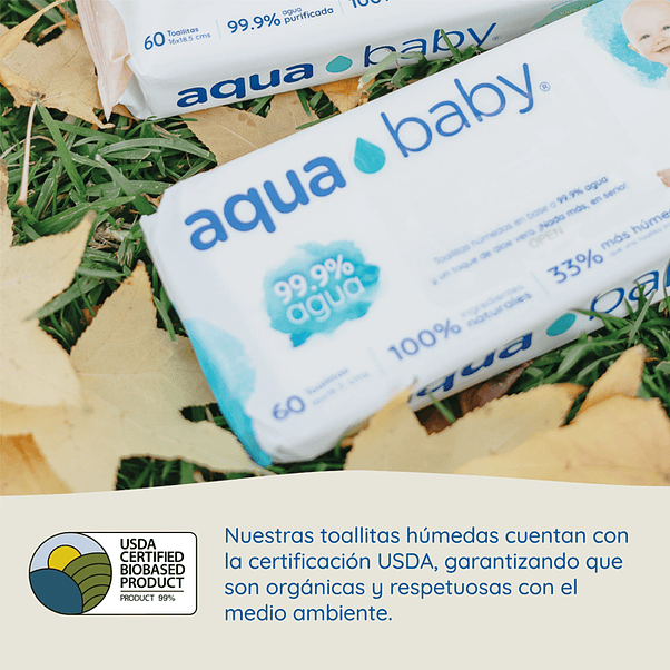 Toalla Humeda Aquababy 99% Agua 60 (X12) 4