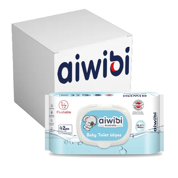 Toallitas Húmedas Aiwibi Baby Toilet 42 - 36 Unidades