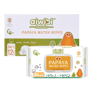 Toalla Húmeda Aiwibi Papaya 84 (X12)