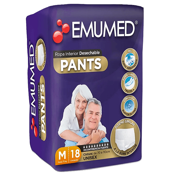 Pañal Emumed Pants M (X4) 2