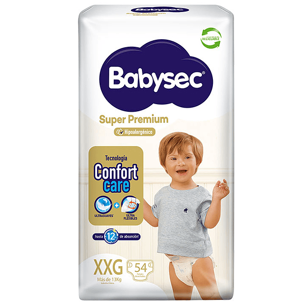 Pañal Babysec Super Premium Xxg (X2) 3
