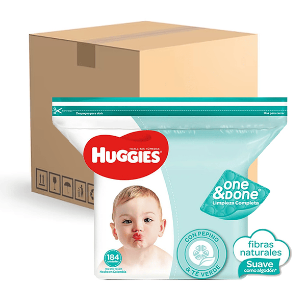 Toalla Húmeda Huggies 4En1 184 (X6) 2