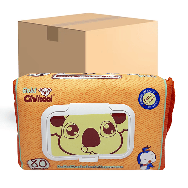 Toalla Húmeda Chikool Gold 80 (X18) 1