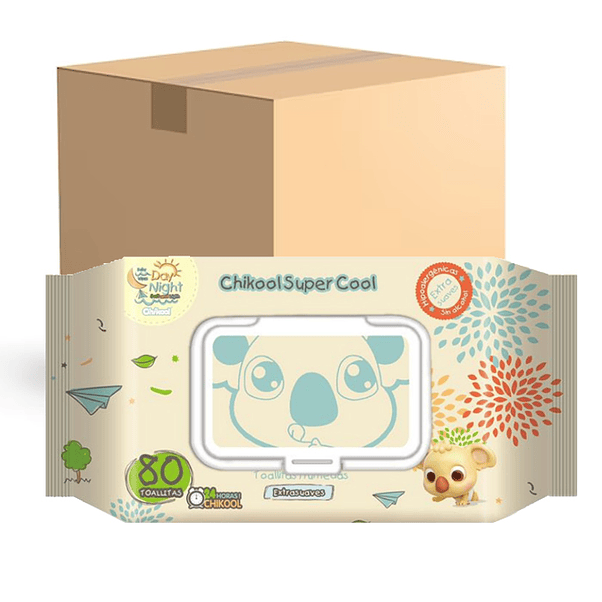 Toalla Húmeda Chikool Super Cool 80 (NEW) (X18) 1