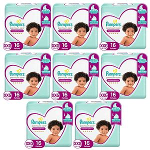 Pañal Pampers Premium Care Xxg (X8)