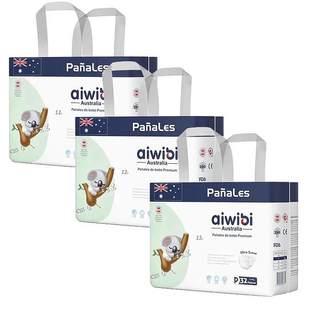 Pañal Aiwibi Premium P (X3) 1