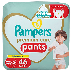 Pañal Pampers Premium Care Pants Xxxg 