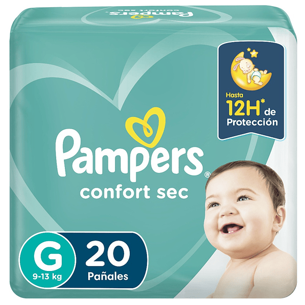 Pañal Pampers Confort Sec G (X8) 3