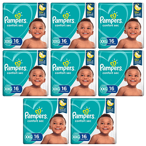 Pañal Pampers Confort Sec Xxg (X8)