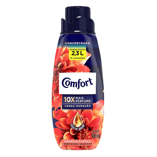 Suavizante Comfort Energia Floral 500Ml 1