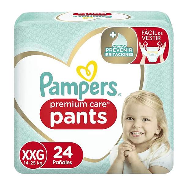 Pañal Pampers Premium Care Pants Xxg  1