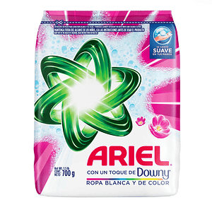 Detergente En Polvo Ariel Con Un Toque De Downy 700G