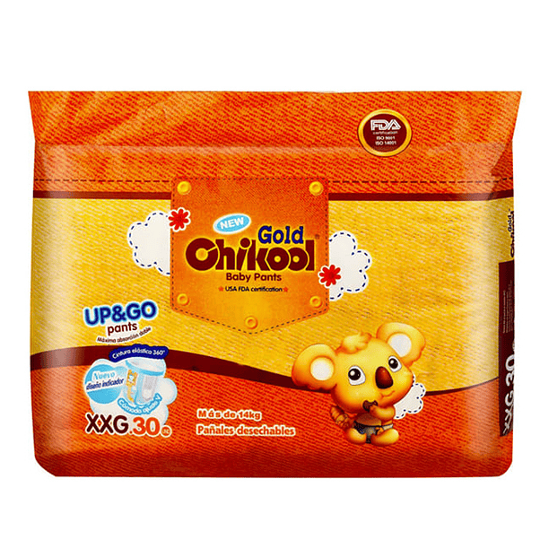 Pañal Chikool Gold Pants Xxg 1