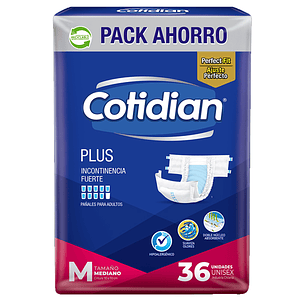 Pañal Adulto Cotidian Plus M