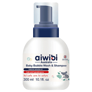 Gel De Baño Y Shampoo De Burbujas  Aiwibi 300Ml 