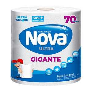 Toalla De Papel Nova Ultra Gigante 70 Metros