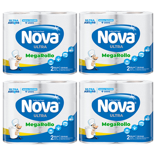 Toalla De Papel Ultra Megarollo (X4) 1