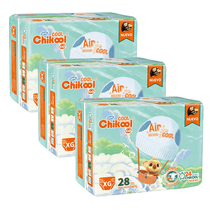 Pañal Chikool Kids Air Cool Xg (X3)