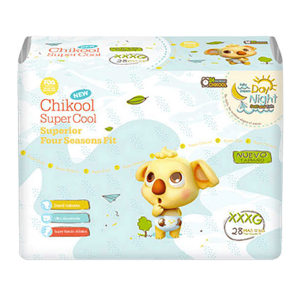 Pañal Chikool Super Cool Xxxg (X3) 2