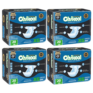 Pañal Chikool Premium Adulto Xg (X4)