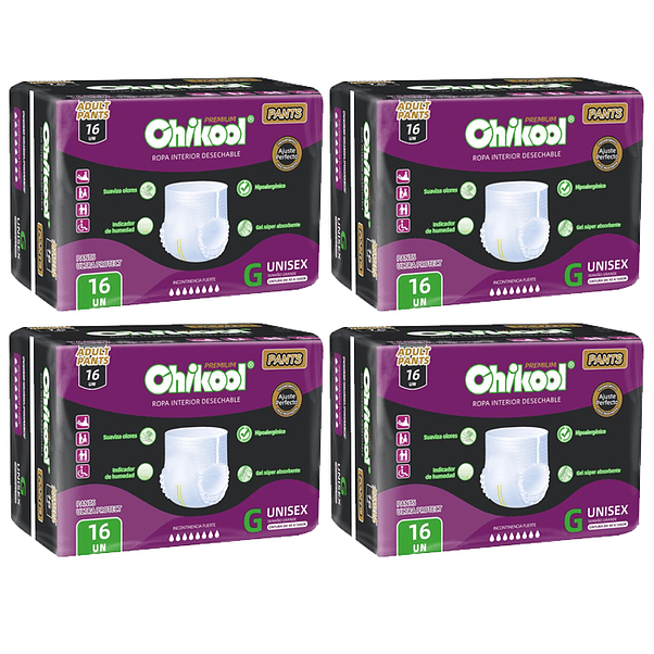 Pañal Chikool Pants Adulto G  (X4) 1