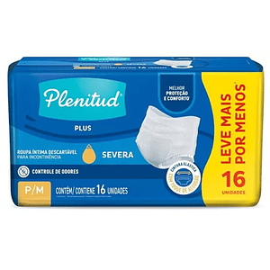 Pañal Plenitud Plus Pants P/M