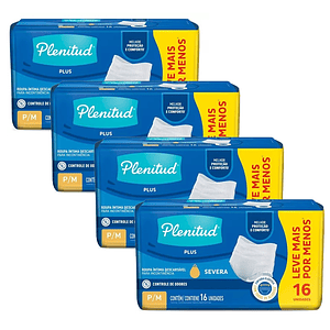 Pañal Plenitud Plus Pants P/M (X4)