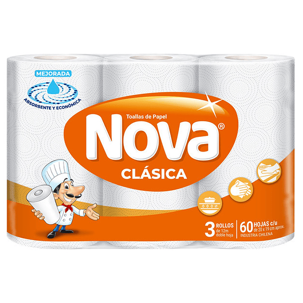 Toalla De Papel Nova Clásica  1