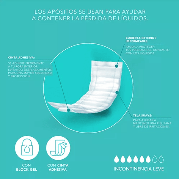 Apósitos Plenitud Incontinencia Leve Mimi (X4) 2