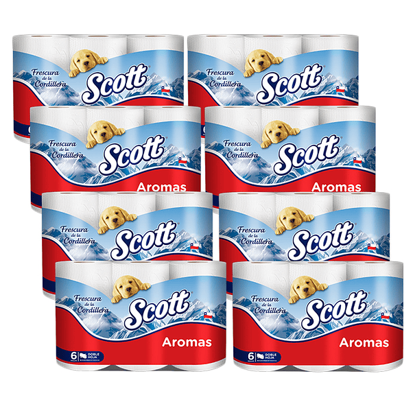 Papel Scott Aromas 6X21 Metros (X8) 1