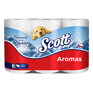 Papel Scott Aromas 6X21 Metros