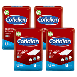 Protector De Cama Cotidian (X4)