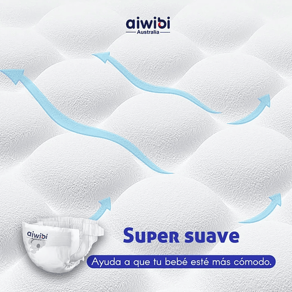 Pañal Aiwibi Premium P (X6) 3
