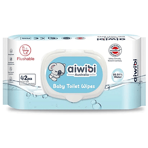 Toalla Húmeda Aiwibi Baby Toilet 42 