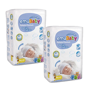 Pañal Emubaby Rn (X2)
