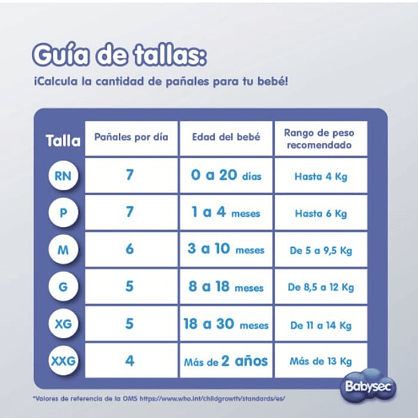 Pañal Babysec Premium P (X4) 3