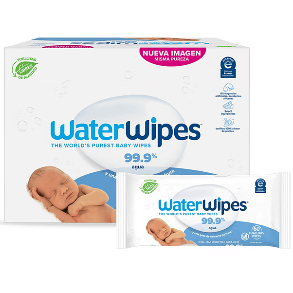 Toalla Húmeda Waterwipes 60 (X6) 2