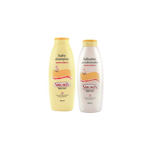 Pack Shampoo + Acondicionador Simonds Manzanilla 1