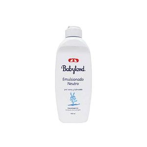 Crema Emulsionado Neutro Babyland 410Ml