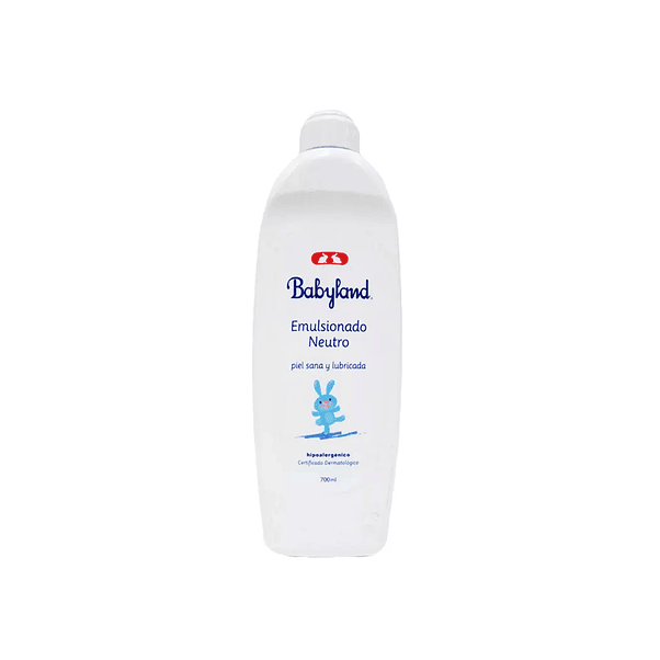 Crema Emulsionado Neutro Babyland 700 Ml 1
